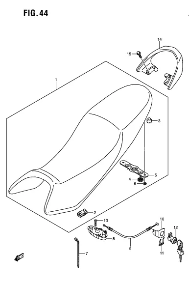 FIG. 44 SEAT