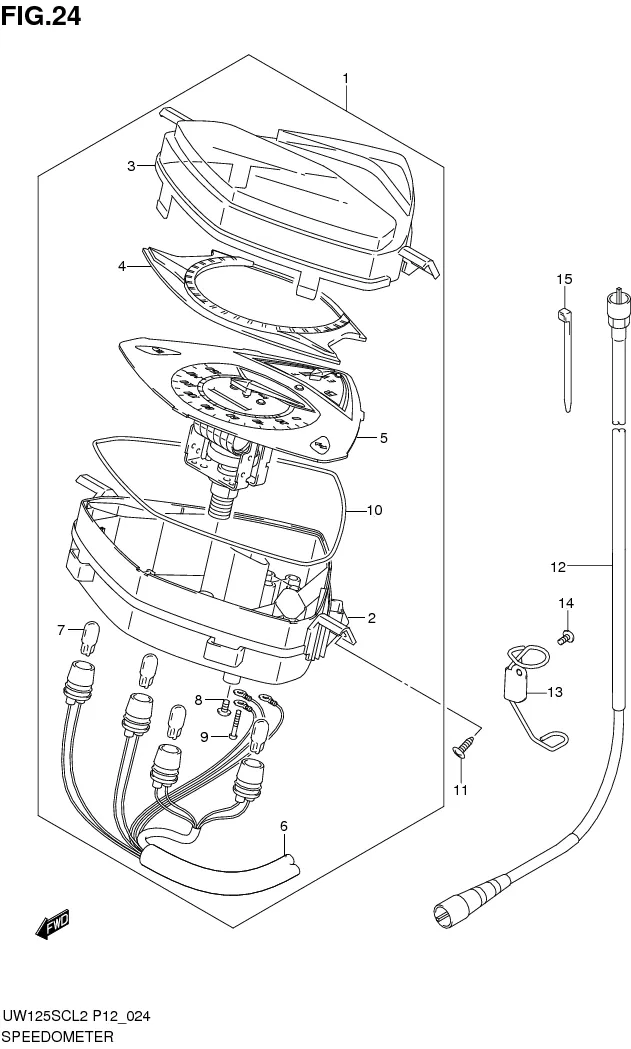 FIG.24 SPEEDOMETER