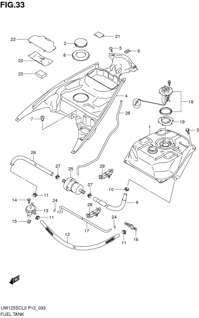 FIG.33 FUEL TANK