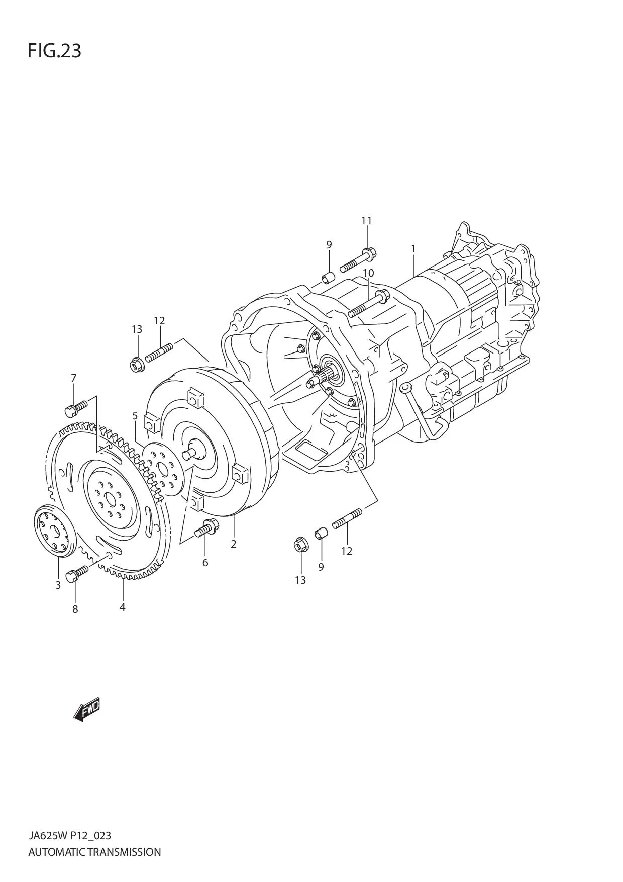 FIG.23 AUTOMATIC TRANSMISSION