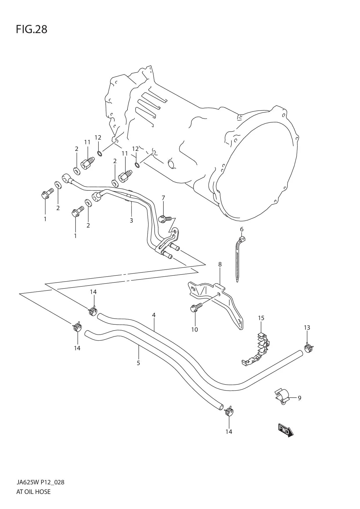 FIG.28 AT OIL HOSE