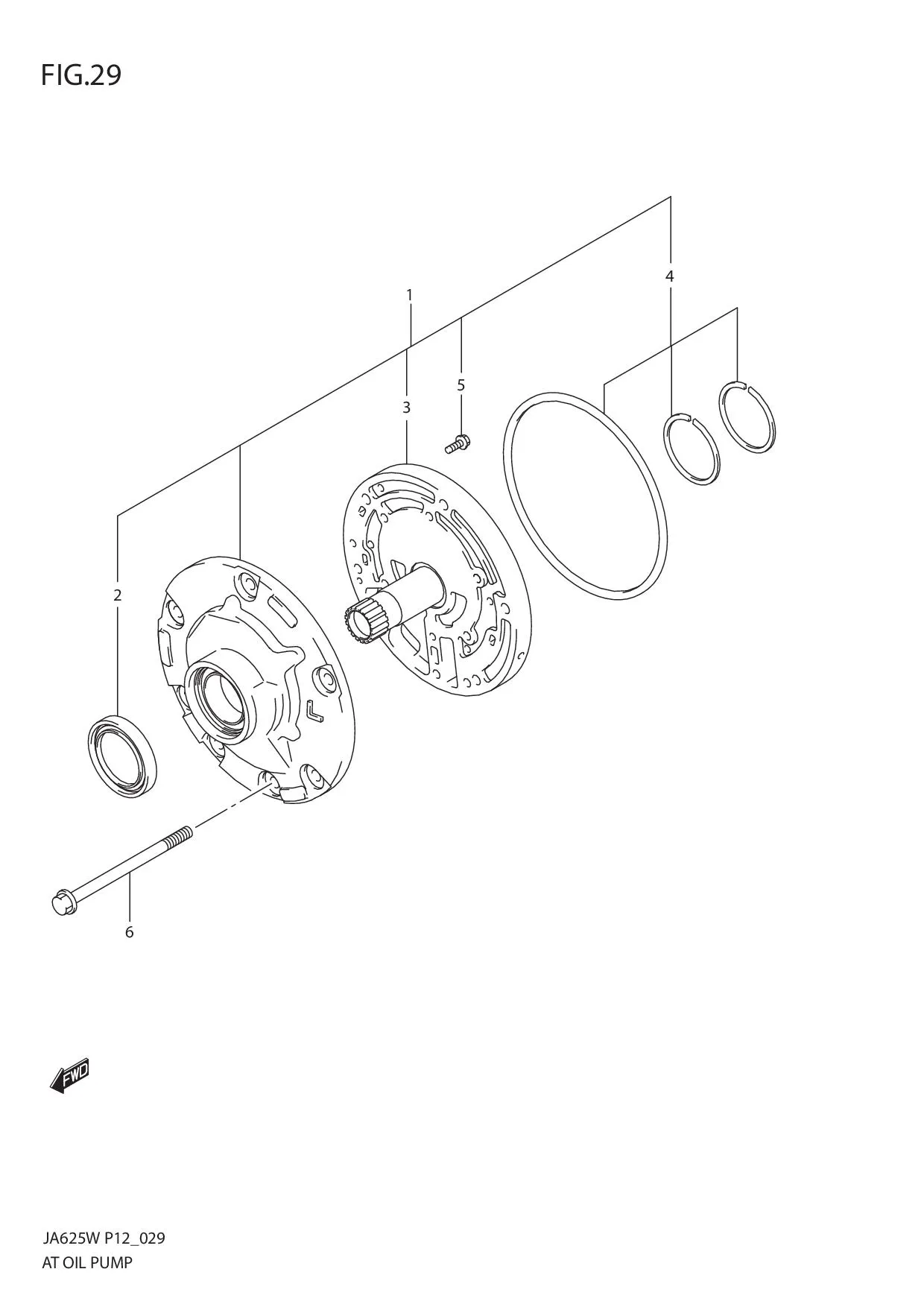 FIG.29 AT OIL PUMP