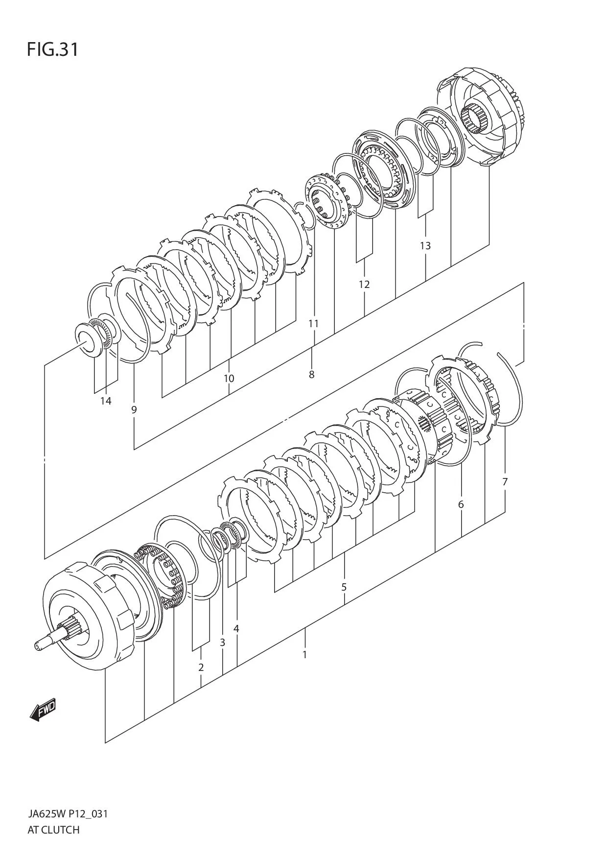FIG.31 AT CLUTCH
