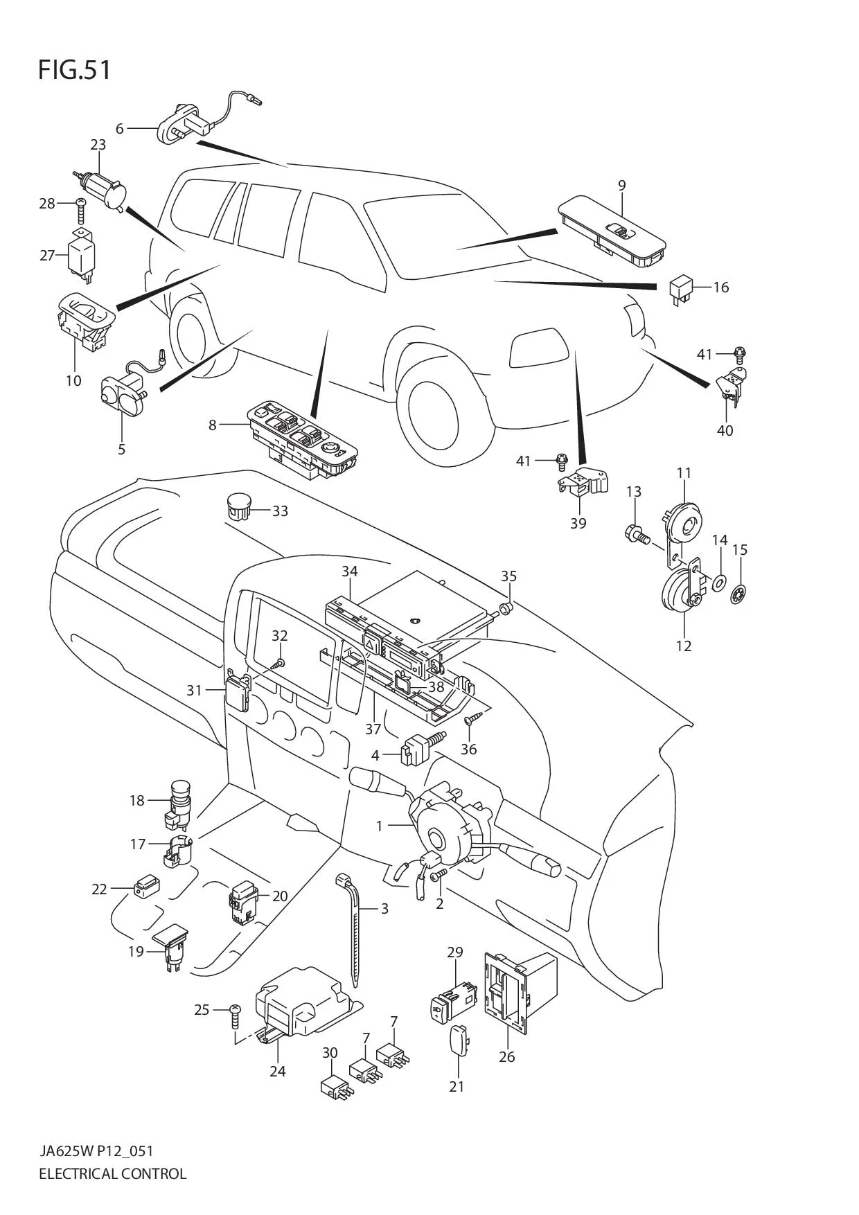 FIG.51 ELECTRICAL CONTROL
