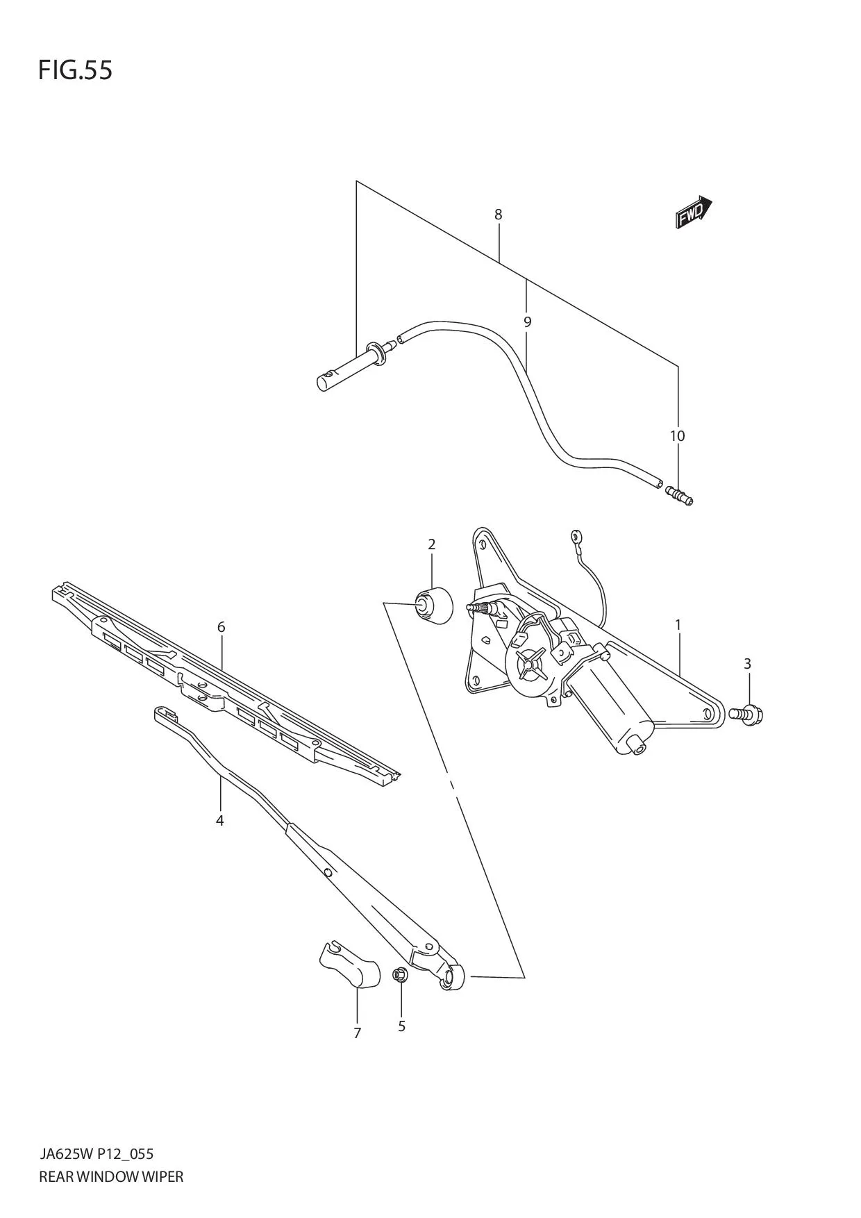 FIG.55 REAR WINDOW WIPER