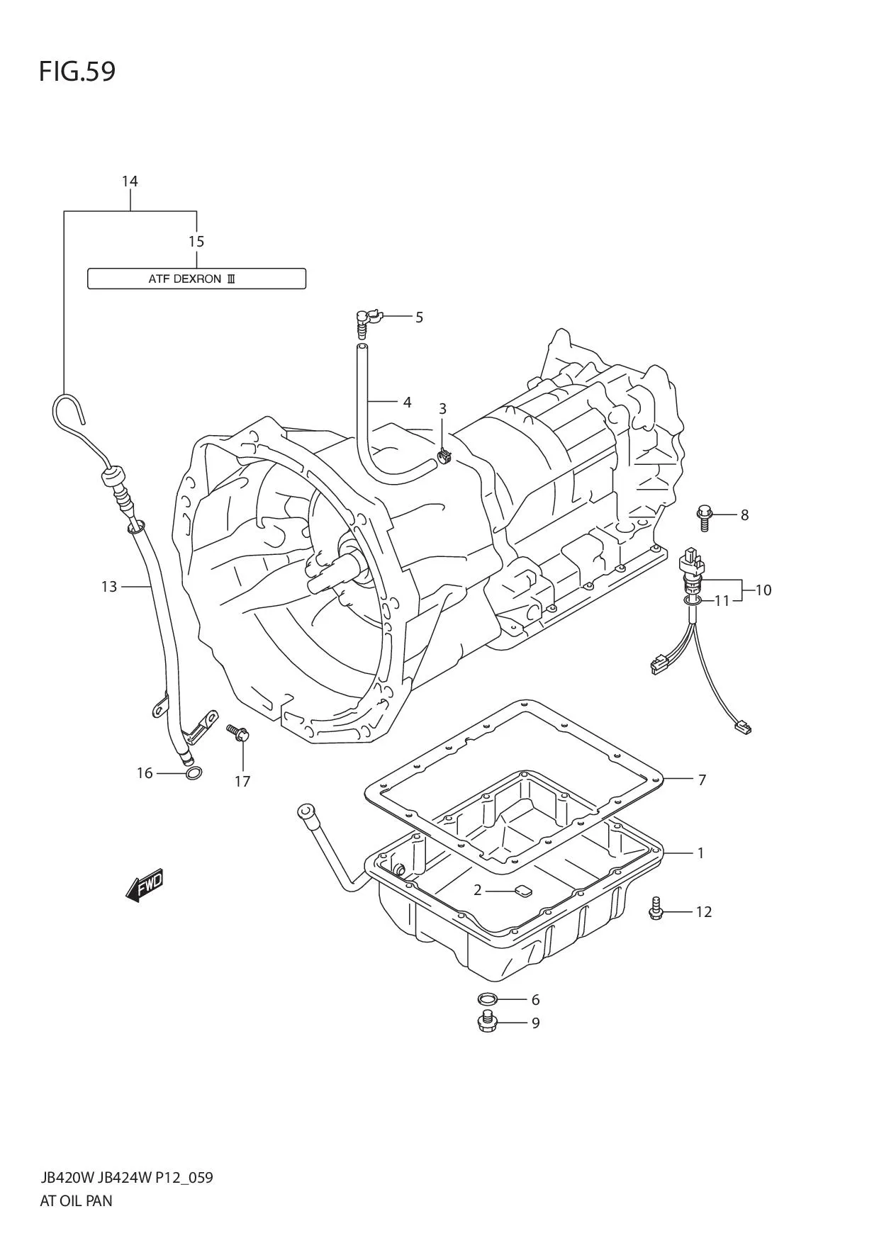 FIG.59 AT OIL PAN