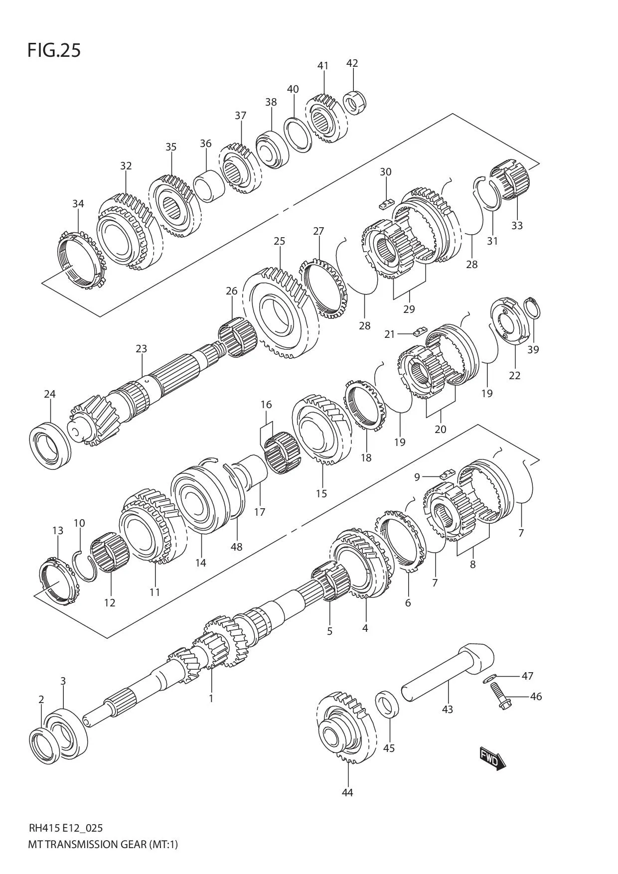 Transmission - Suzuki Spare Part | Suzuki Indonesia