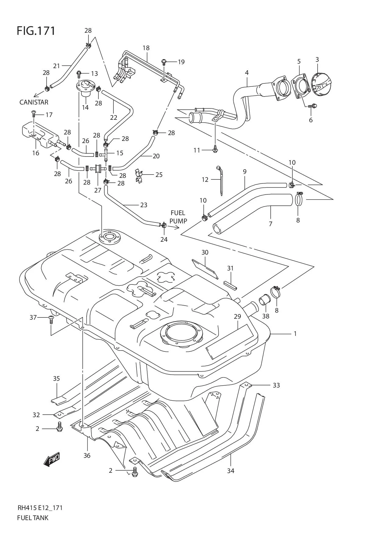 FIG.171 FUEL TANK