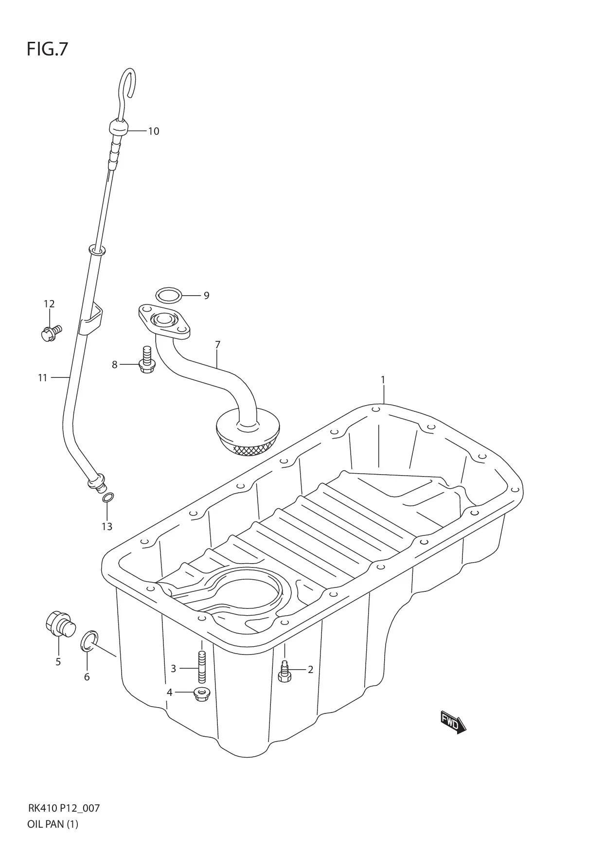 FIG.7 OIL PAN (1)