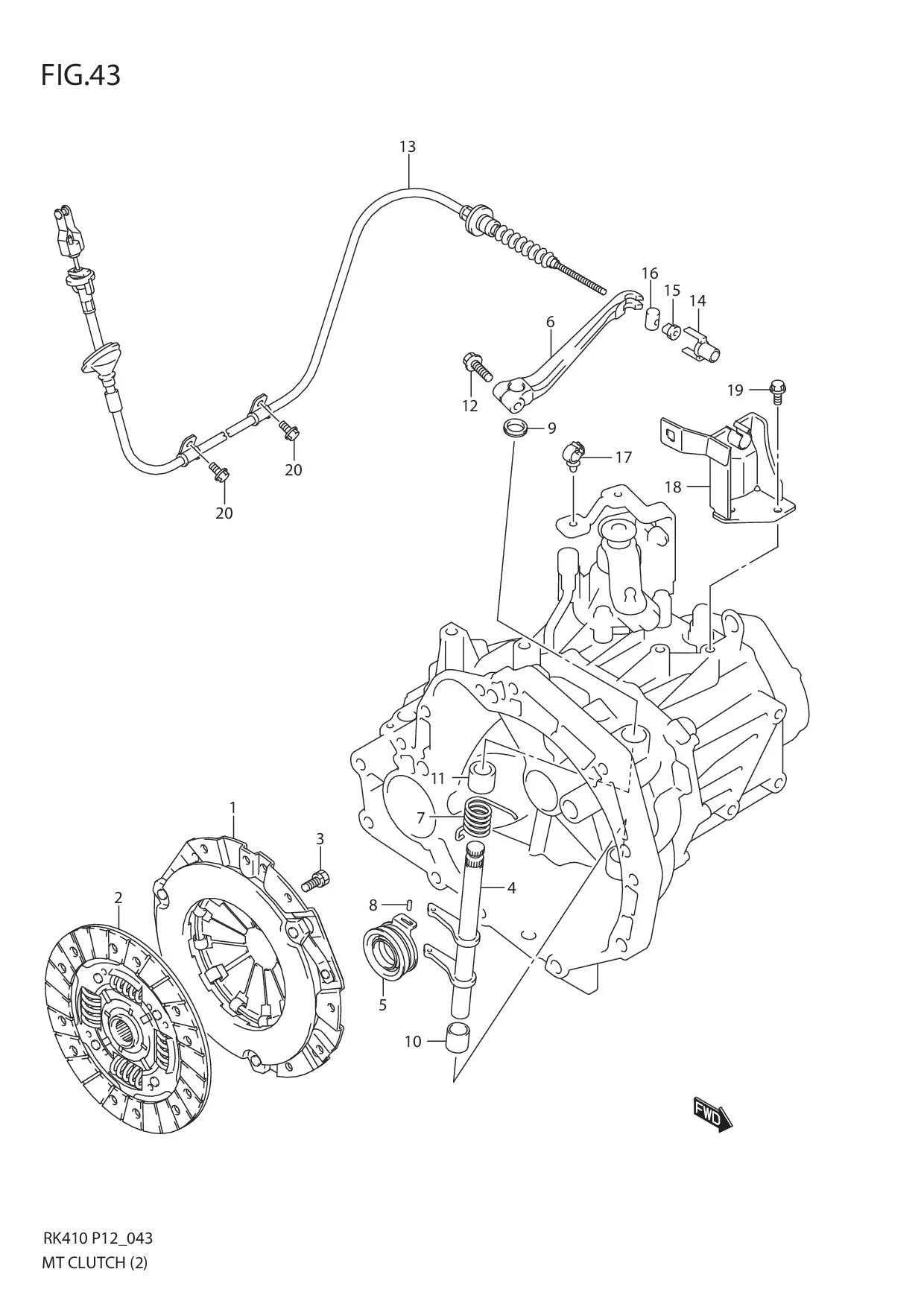 FIG.43 MT CLUTCH (2)