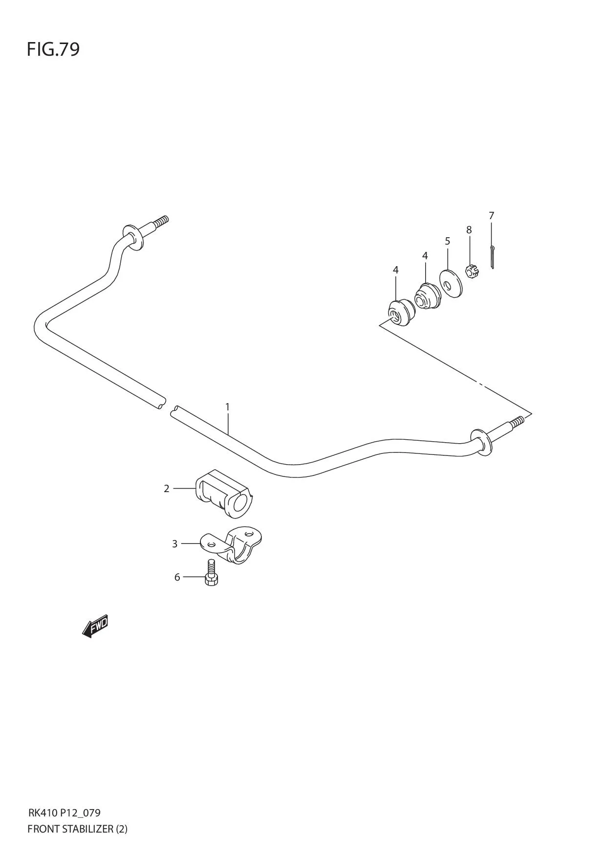FIG.79 FRONT STABILIZER (2)