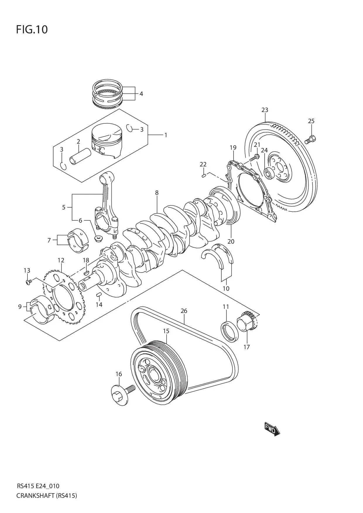 Engine - Suzuki Spare Part | Suzuki Indonesia