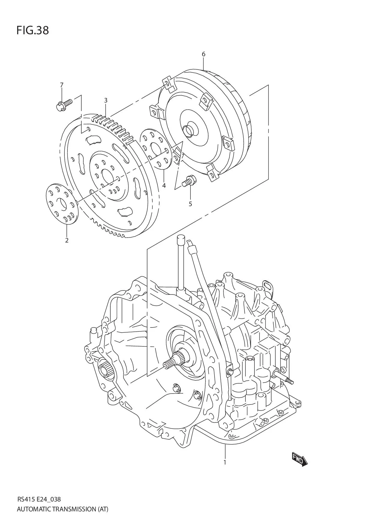 FIG.38 AUTOMATIC TRANSMISSION (AT)