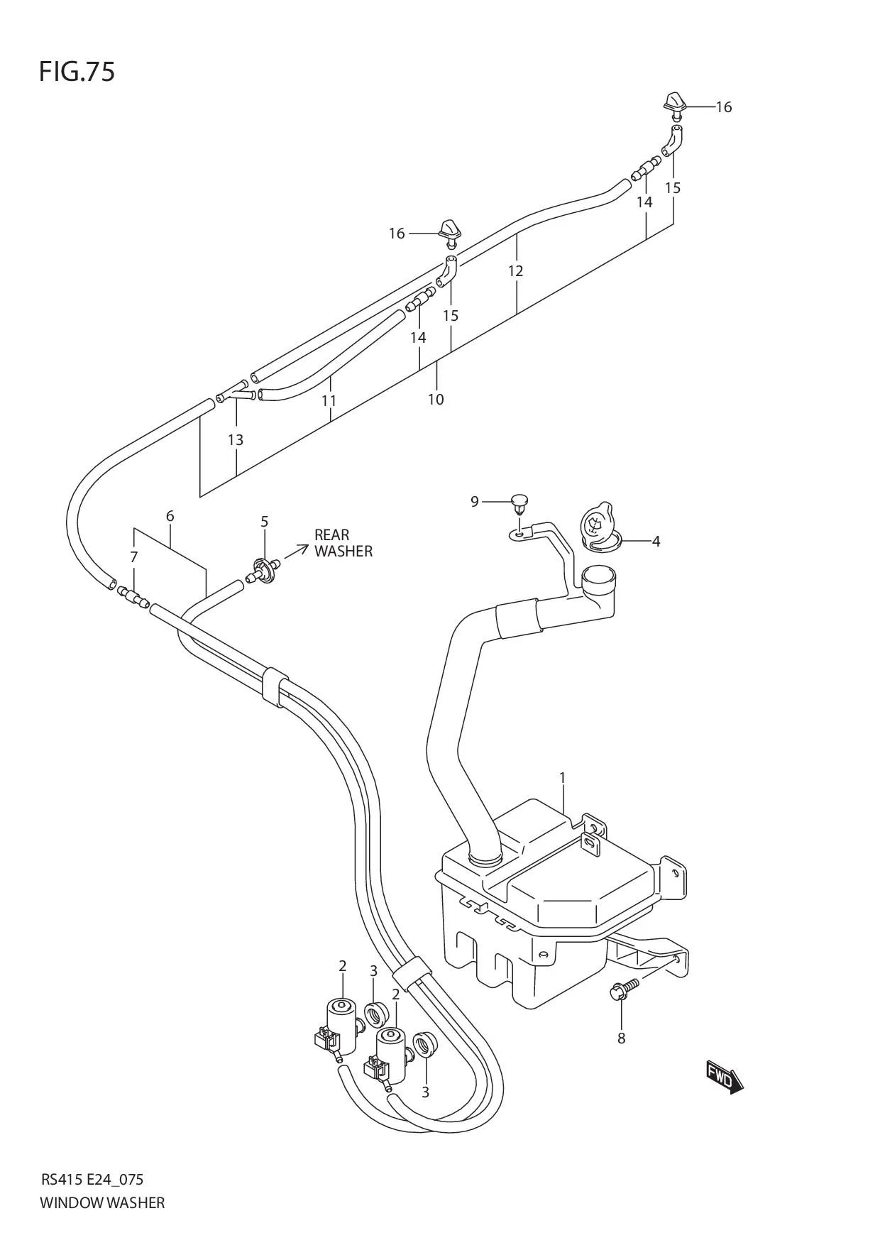 FIG.75 WINDOW WASHER