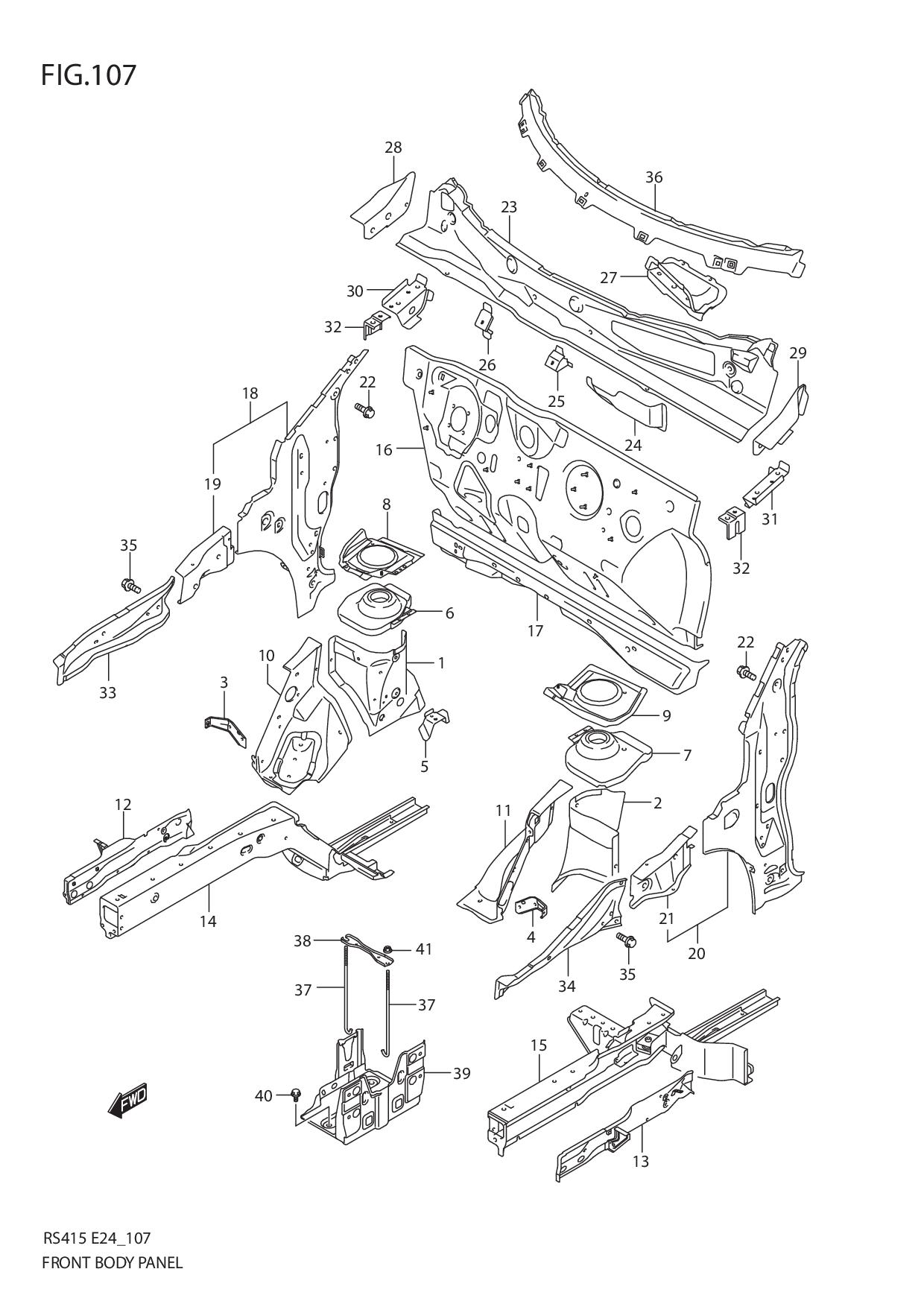 Body - Suzuki Spare Part | Suzuki Indonesia