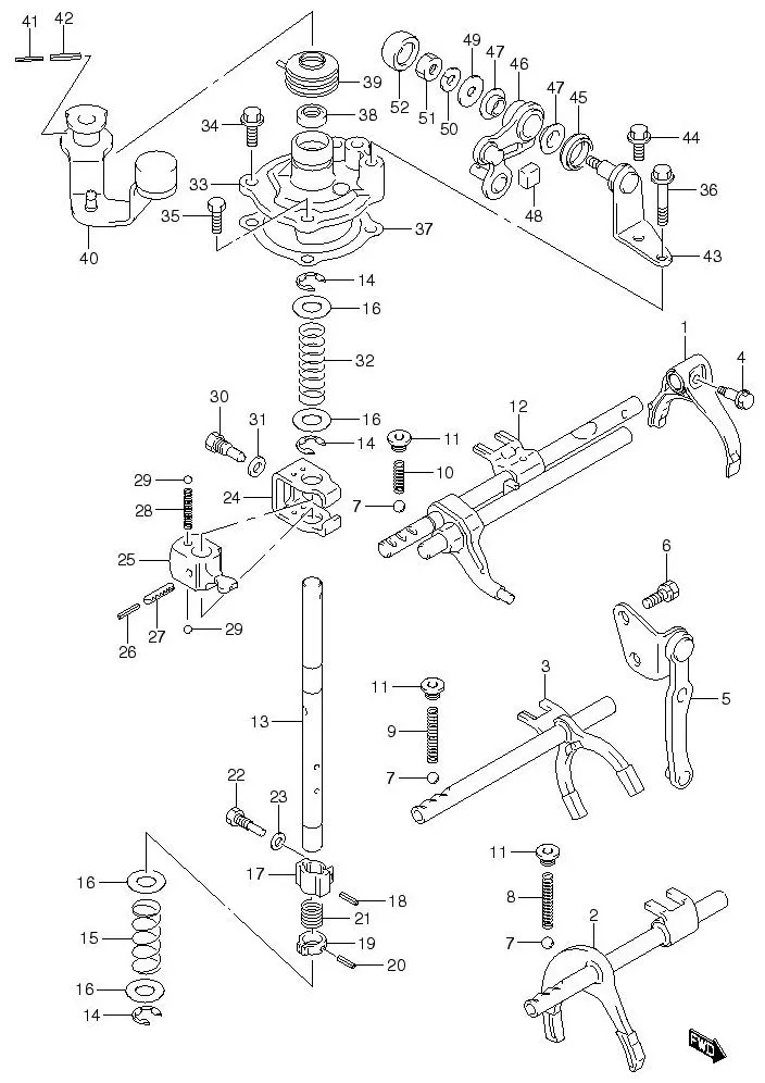 FIG.25 MT GEAR SHIFT FORK (MT)