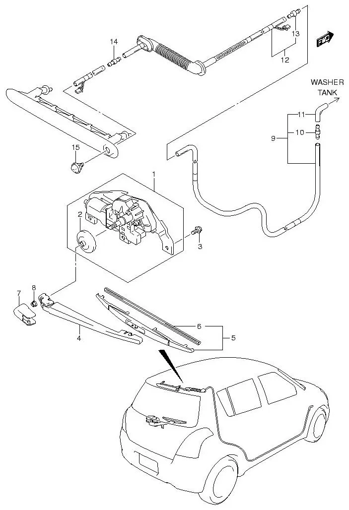 FIG.59 REAR WINDOW WIPER