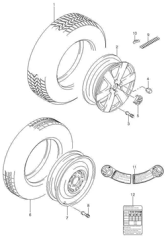 FIG.68 ROAD WHEEL/TIRE