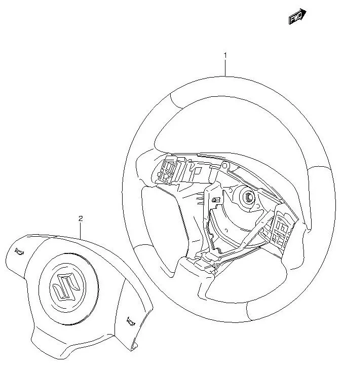 FIG.69 STEERING WHEEL