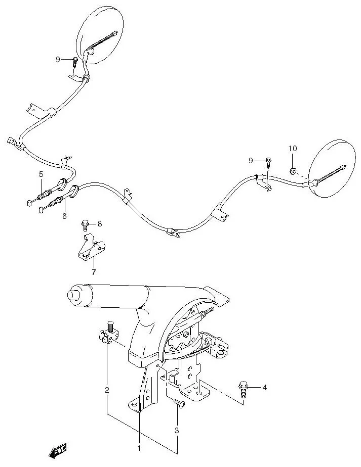 FIG.78 PARKING BRAKE
