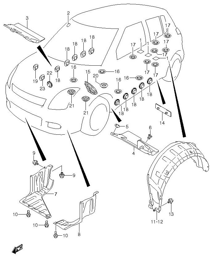 Body Suzuki Spare Part Suzuki Indonesia