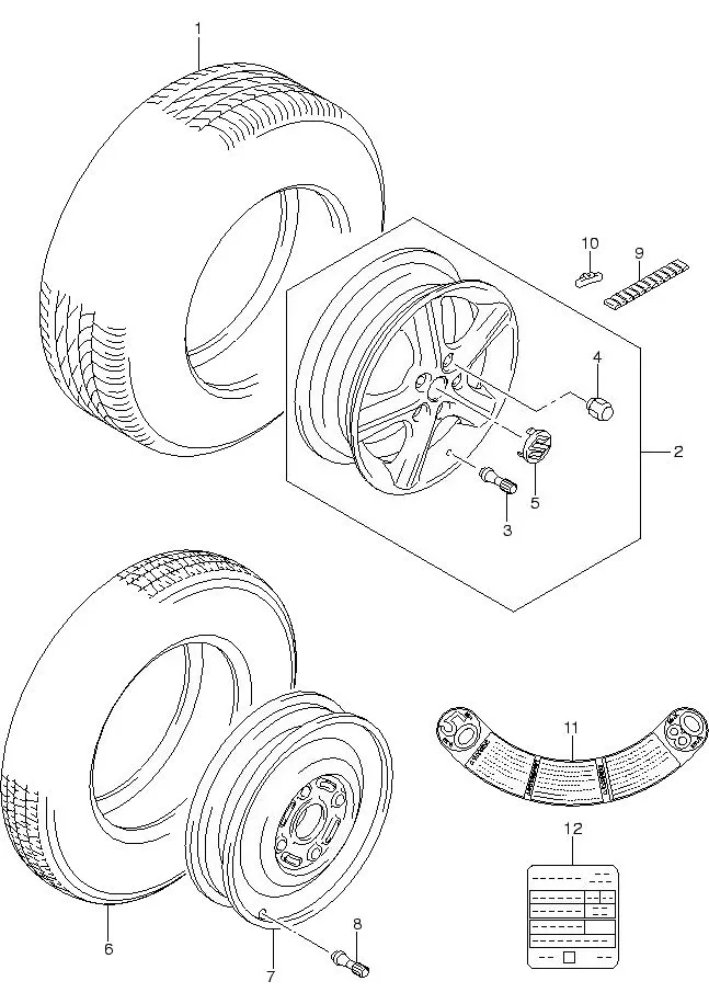 FIG.68 ROAD WHEEL/TIRE