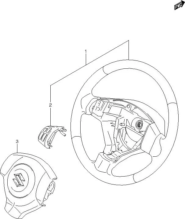 FIG.69 STEERING WHEEL