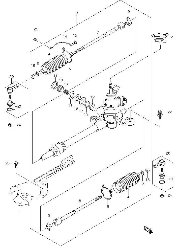 FIG.71 STEERING UNIT