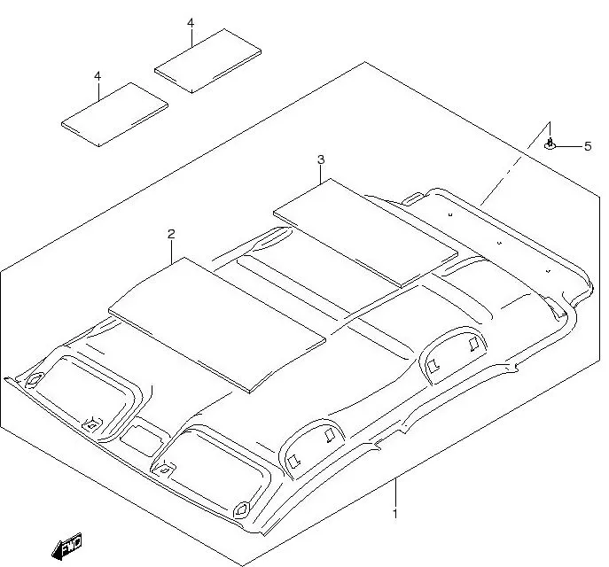 FIG.97 ROOF LINING