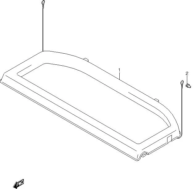 FIG.115 PARCEL SHELF