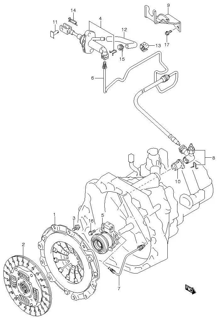 FIG.23 MT CLUTCH CONTROL (MT)
