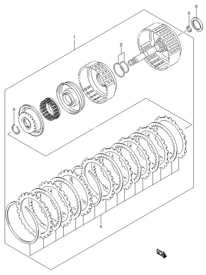 FIG.32 AT FWD & REV CLUTCH (AT)