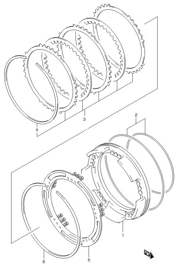 FIG.35 AT OVER DRIVE BRAKE (AT)