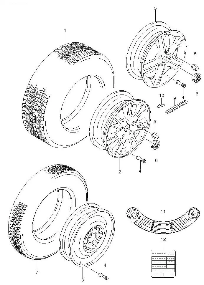 FIG.75 ROAD WHEEL/TIRE