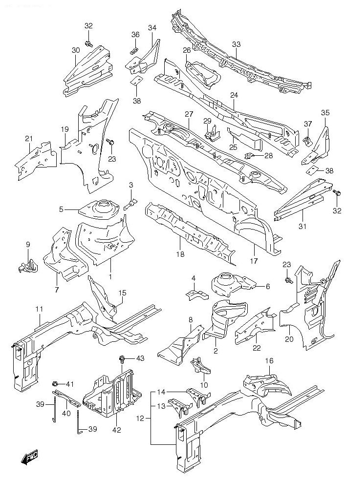 Body - Suzuki Spare Part | Suzuki Indonesia