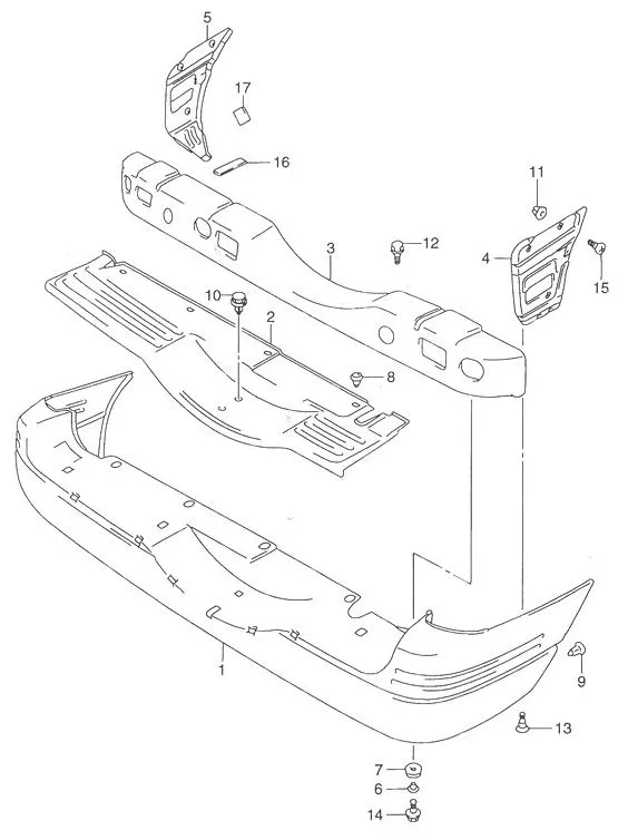 FIG.73 REAR BUMPER