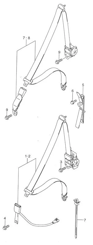 FIG.97 SEAT BELT