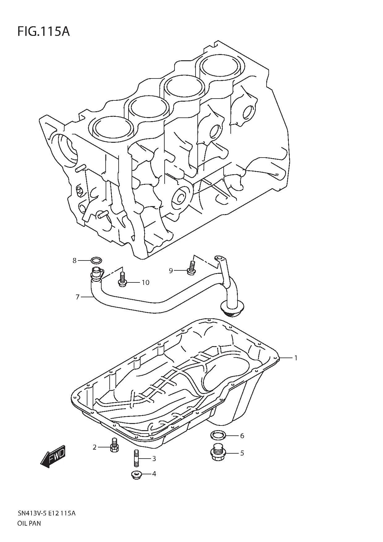 FIG.115A OIL PAN