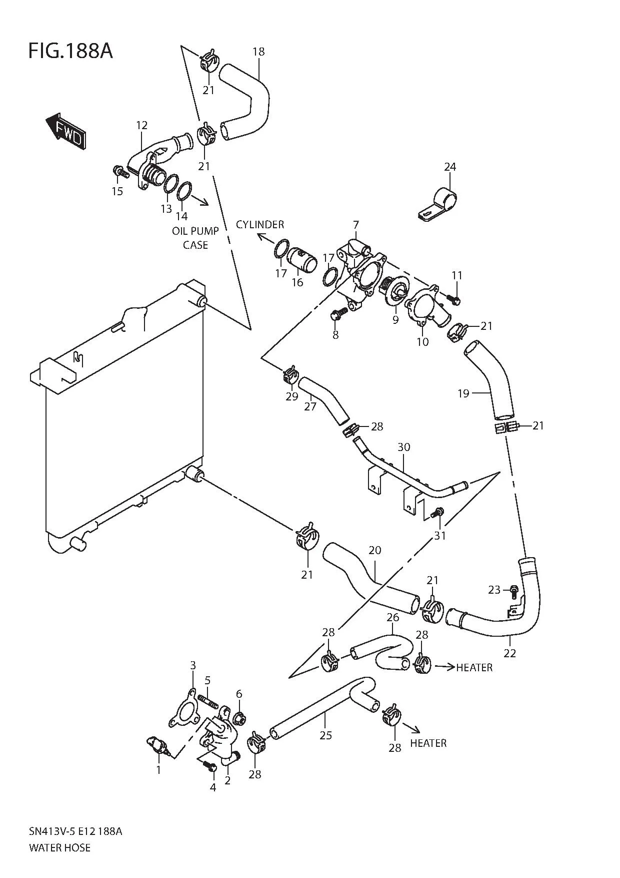 FIG.188A WATER HOSE