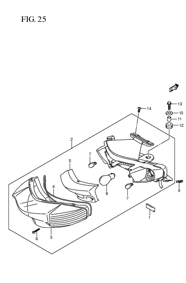 FIG. 25 REAR COMBINATION LAMP