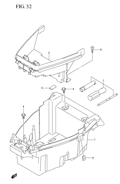 FIG. 32 LUGGAGE BOX