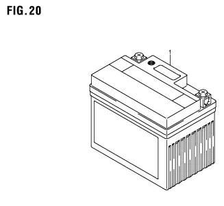FIG. 20 BATTERY