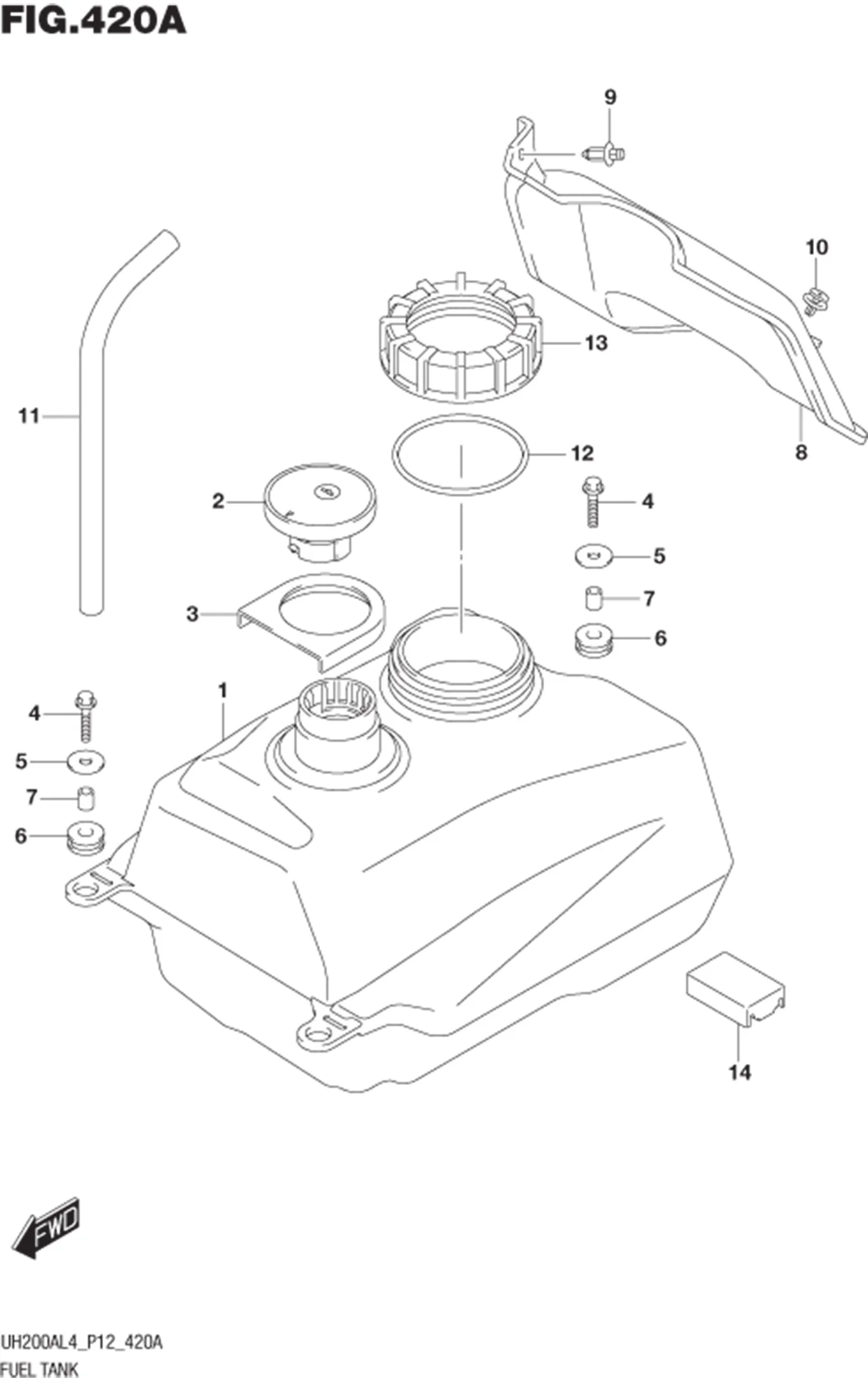 FIG.420A FUEL TANK