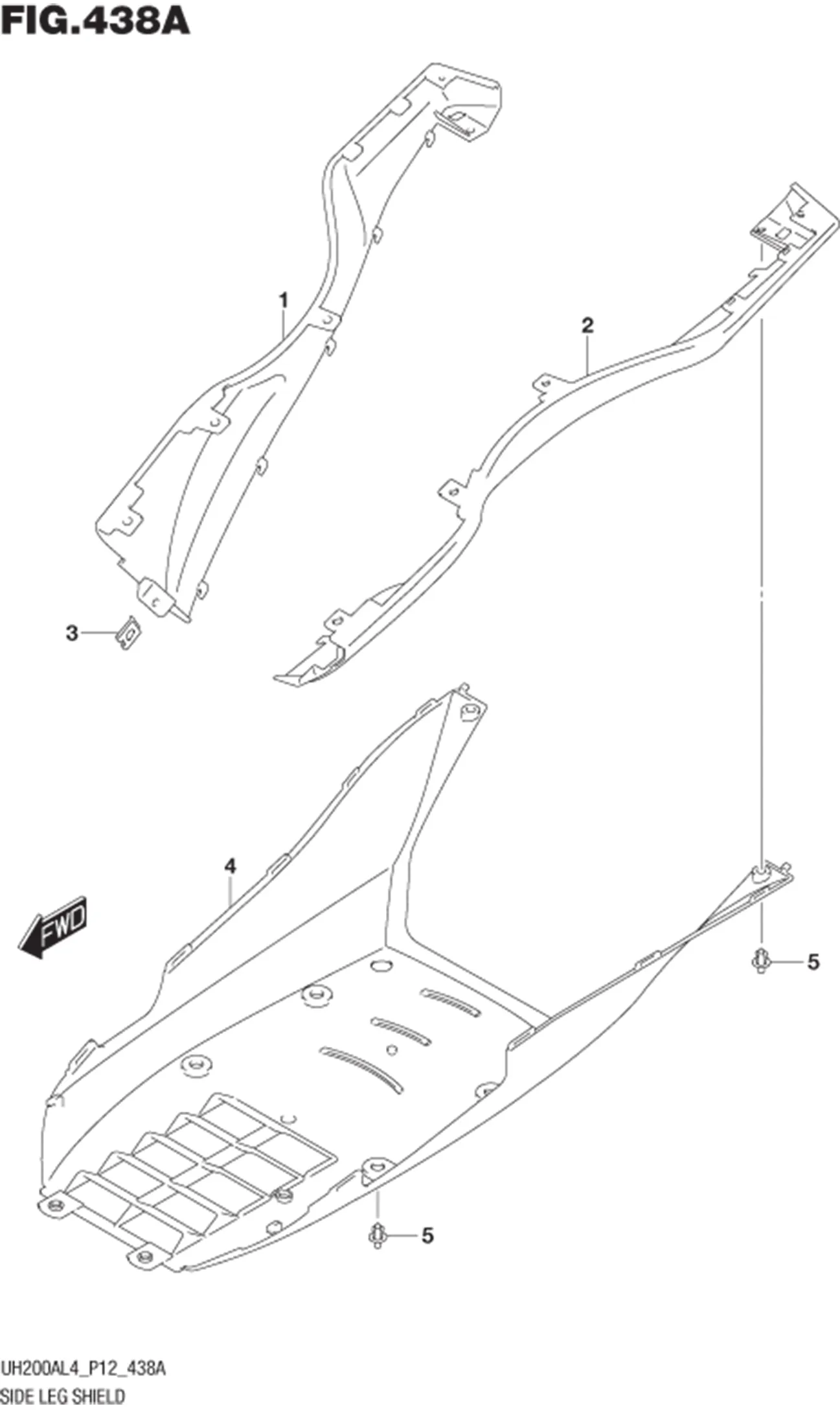 FIG.438A SIDE LEG SHIELD