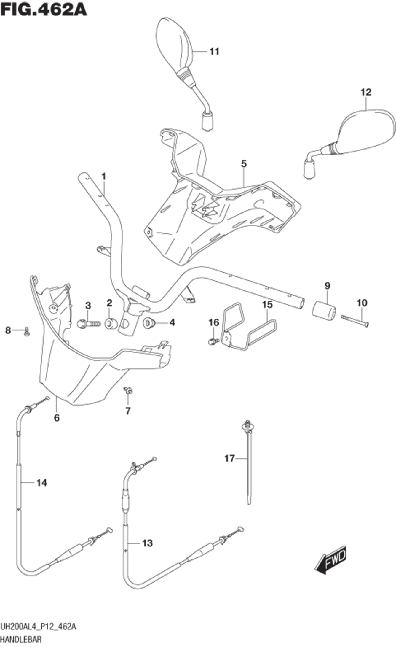 FIG.462A HANDLEBAR