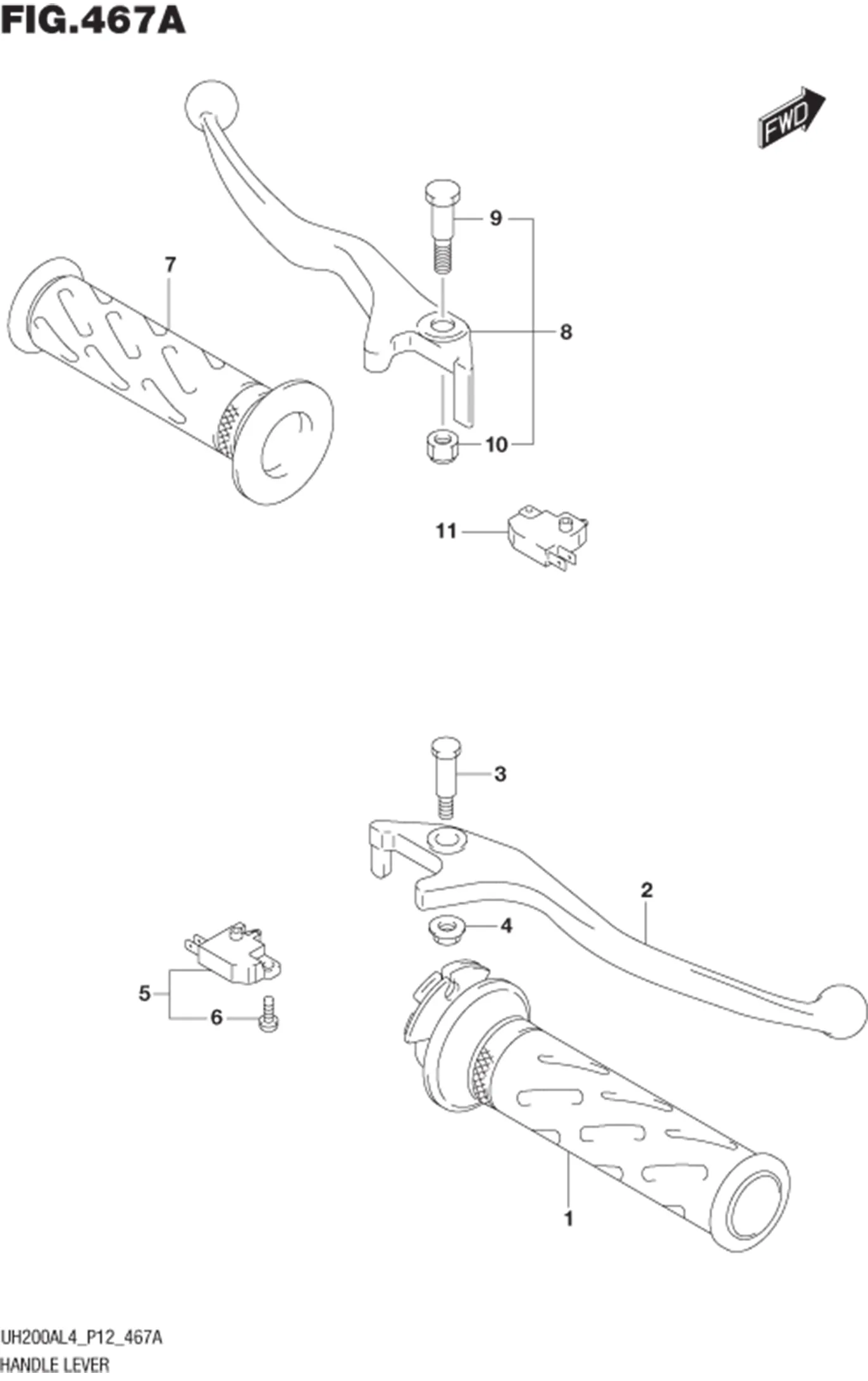FIG.467A HANDLE LEVER