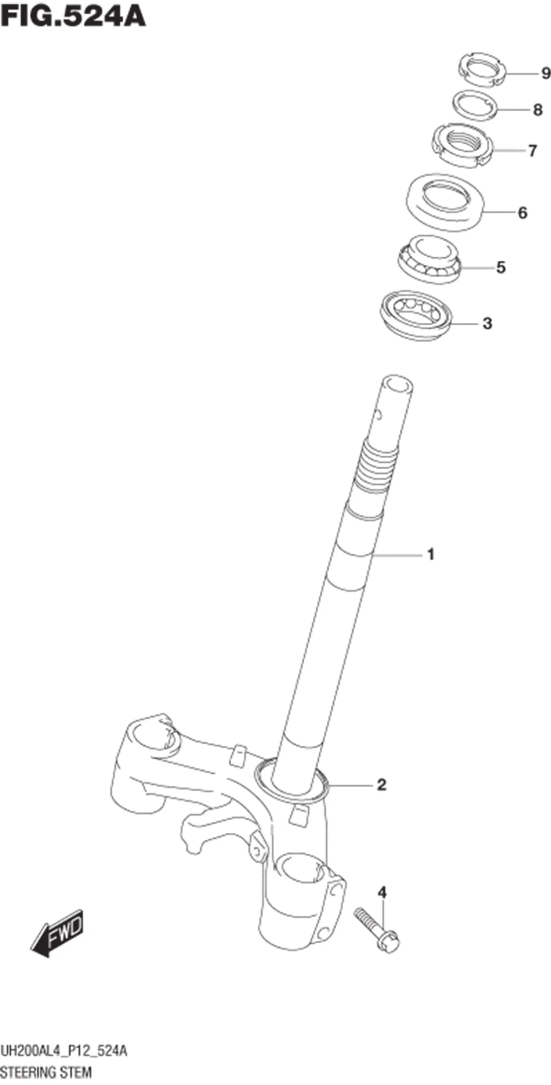 FIG.524A STEERING STEM