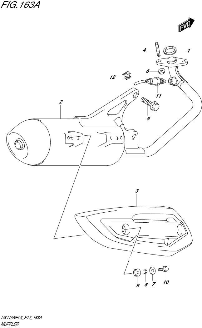 FIG. 163A MUFFLER