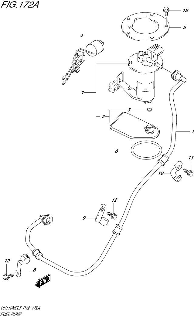 FIG. 172A FUEL PUMP