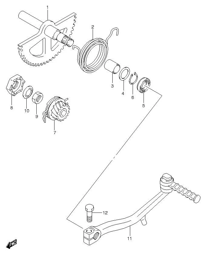 FIG.19 KICK STARTER